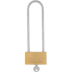 BRASS PADLOCK LONG SHACKLE 24140